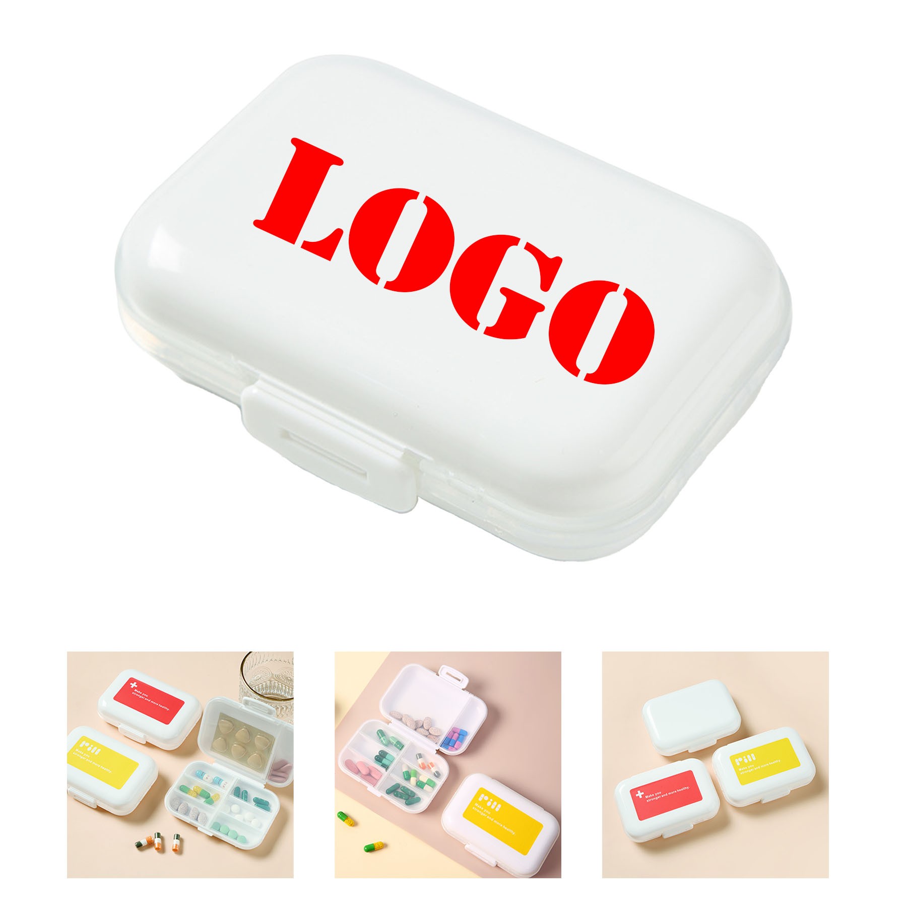Square Pill Box