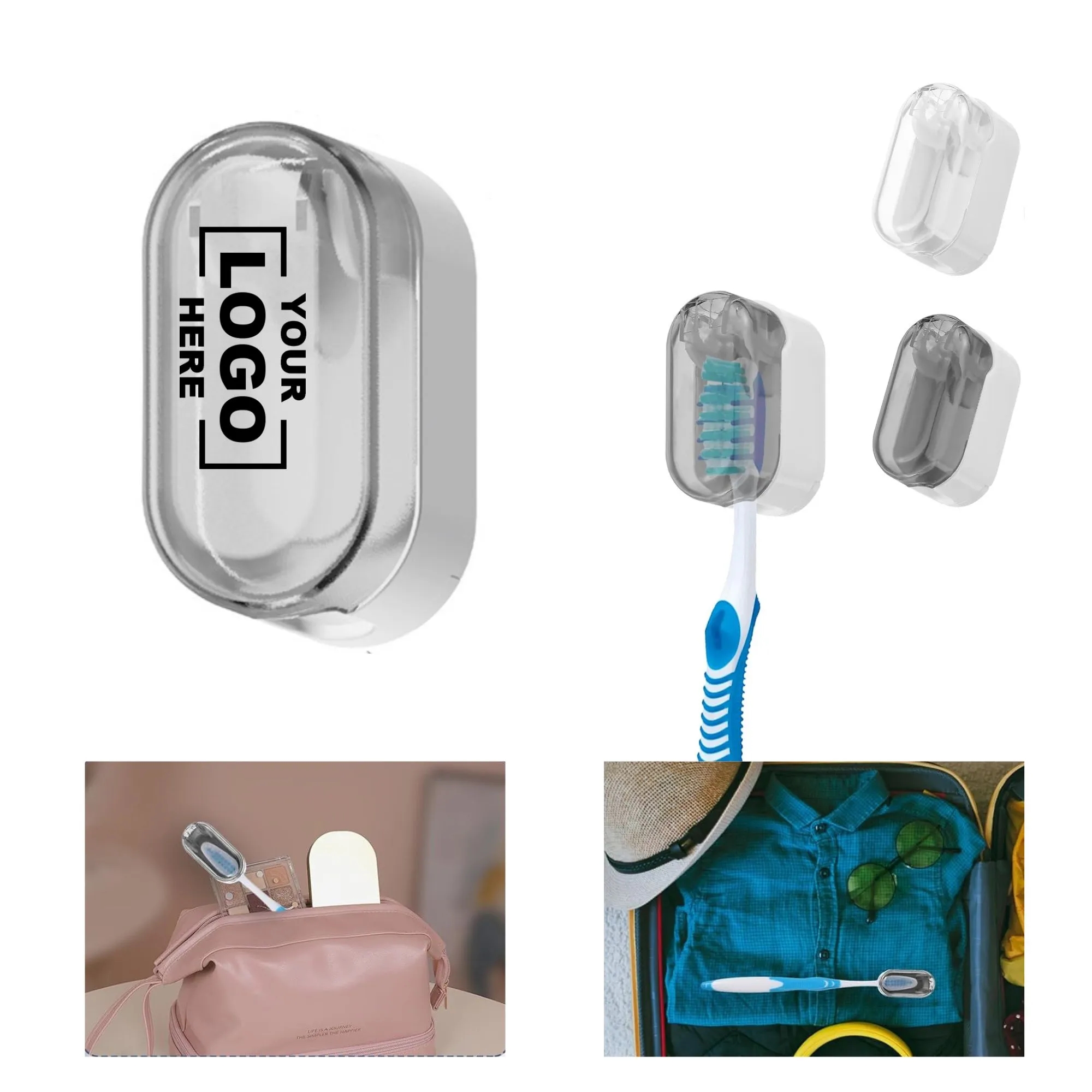 Dustproof Toothbrush Rack