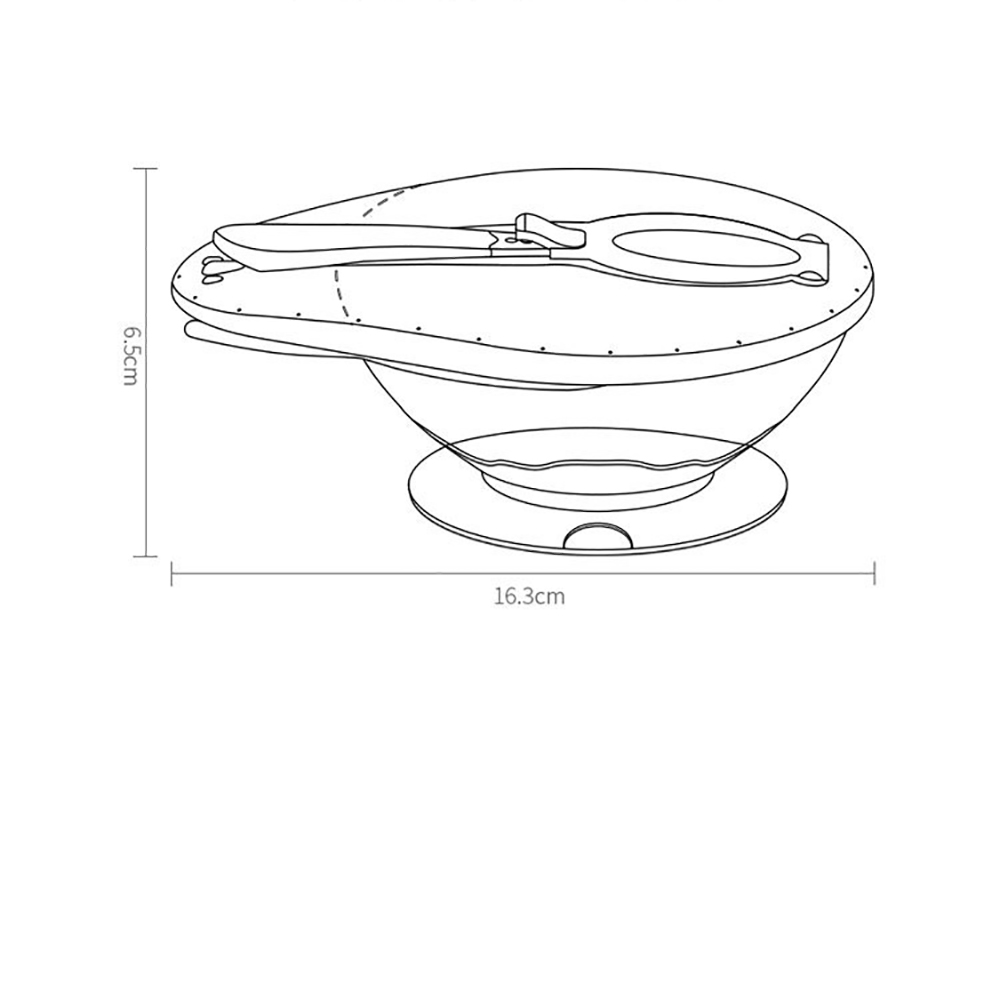 Magic Suckered Bowl With Spoon For Baby 3