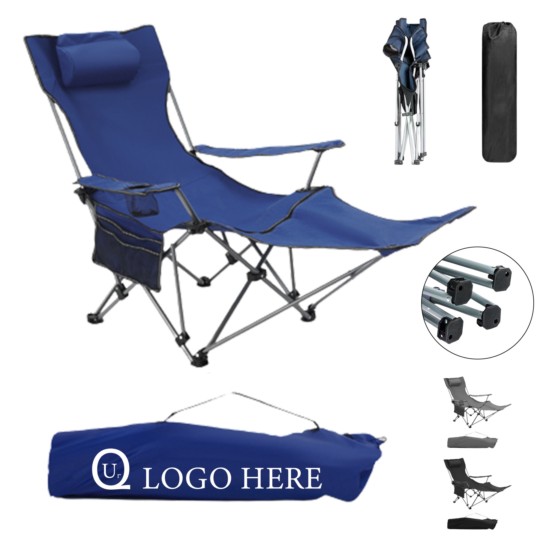 Folding Camping Chair W/ Carrying Bag