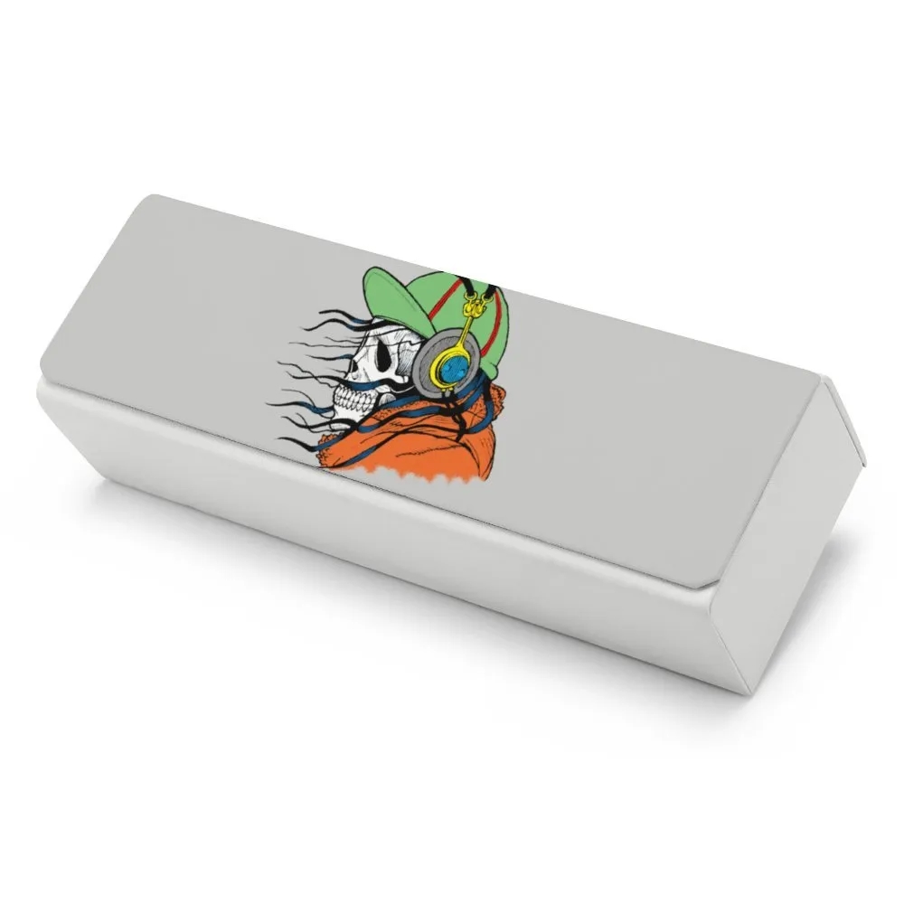 Custom Leather Eyeglass Case with Magnetic Closure Personalized for Gifts Promo 1