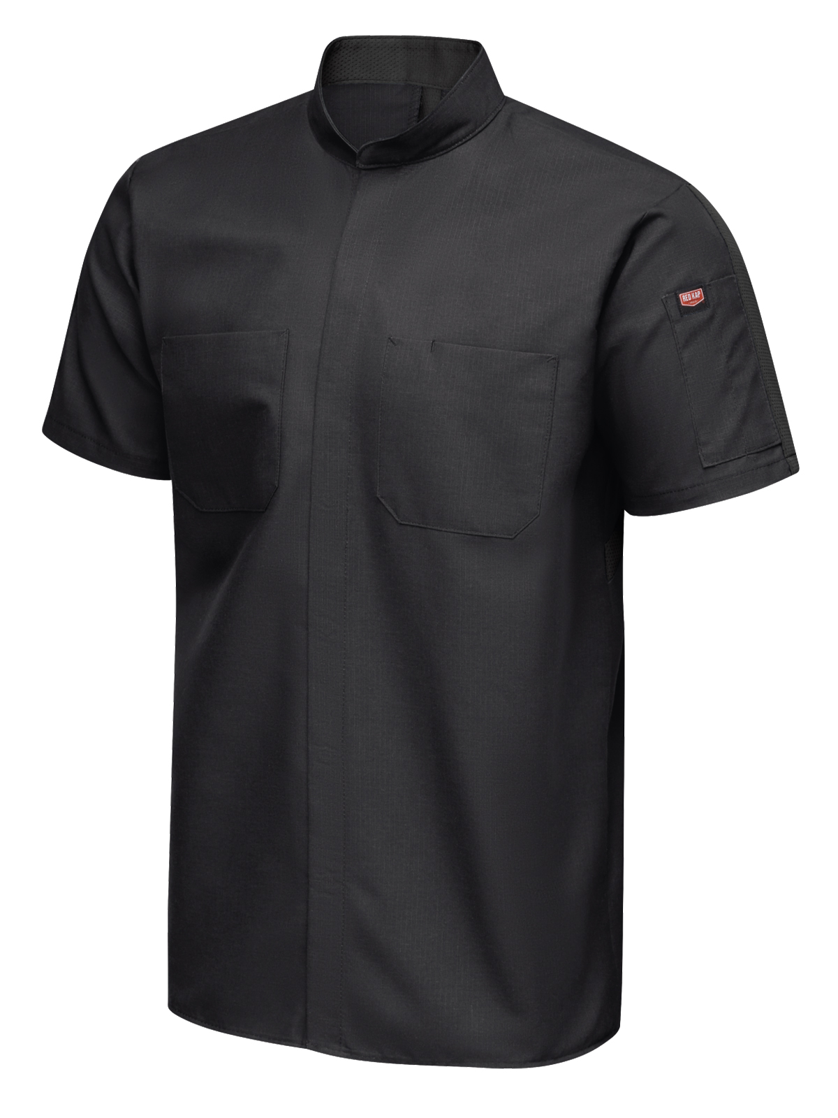 Red Kap Shirts - Men's Short Sleeve Two Tone Pro+ Work Shirt with OilBlok and MIMIX™ 2