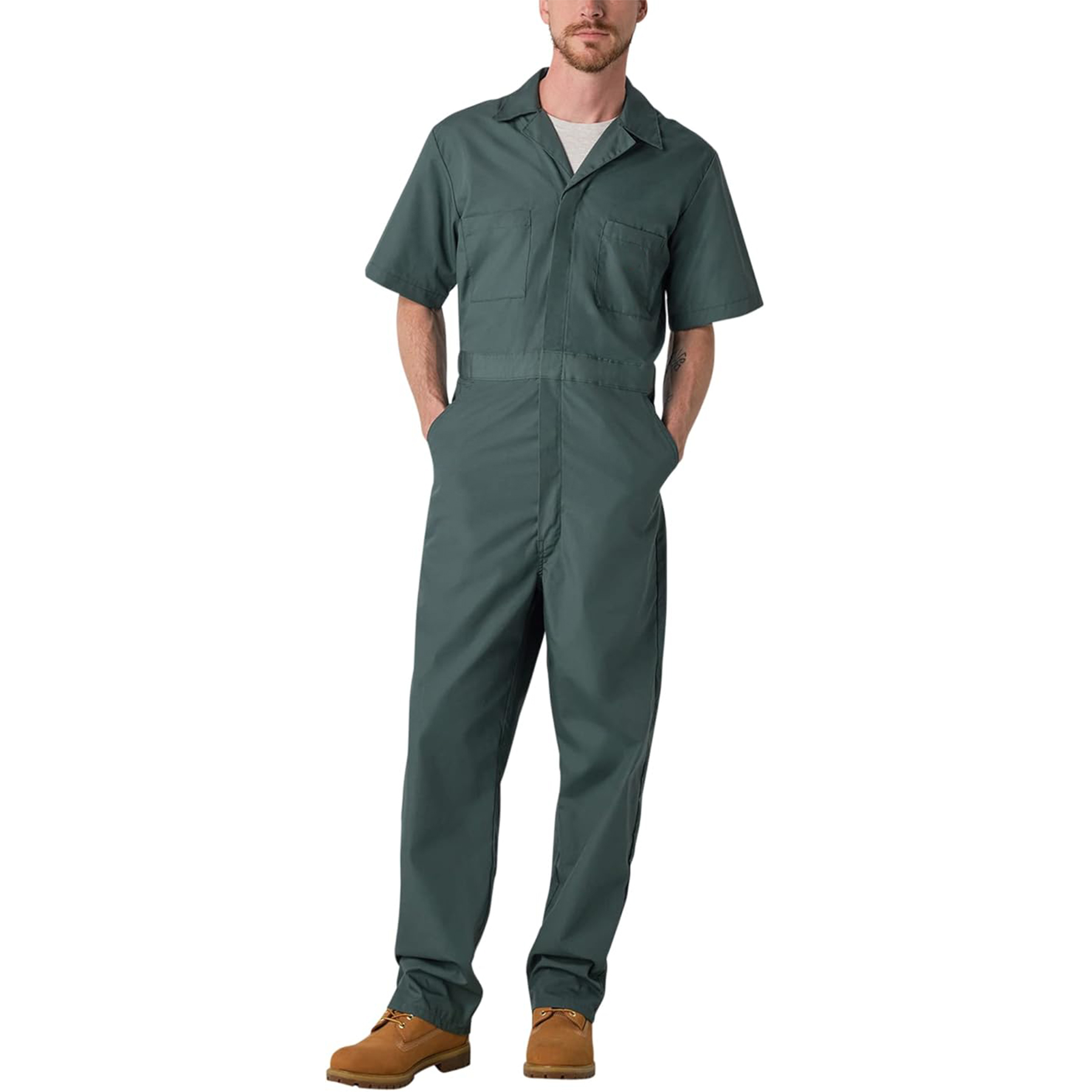 Men's Short Sleeve Coverall 5