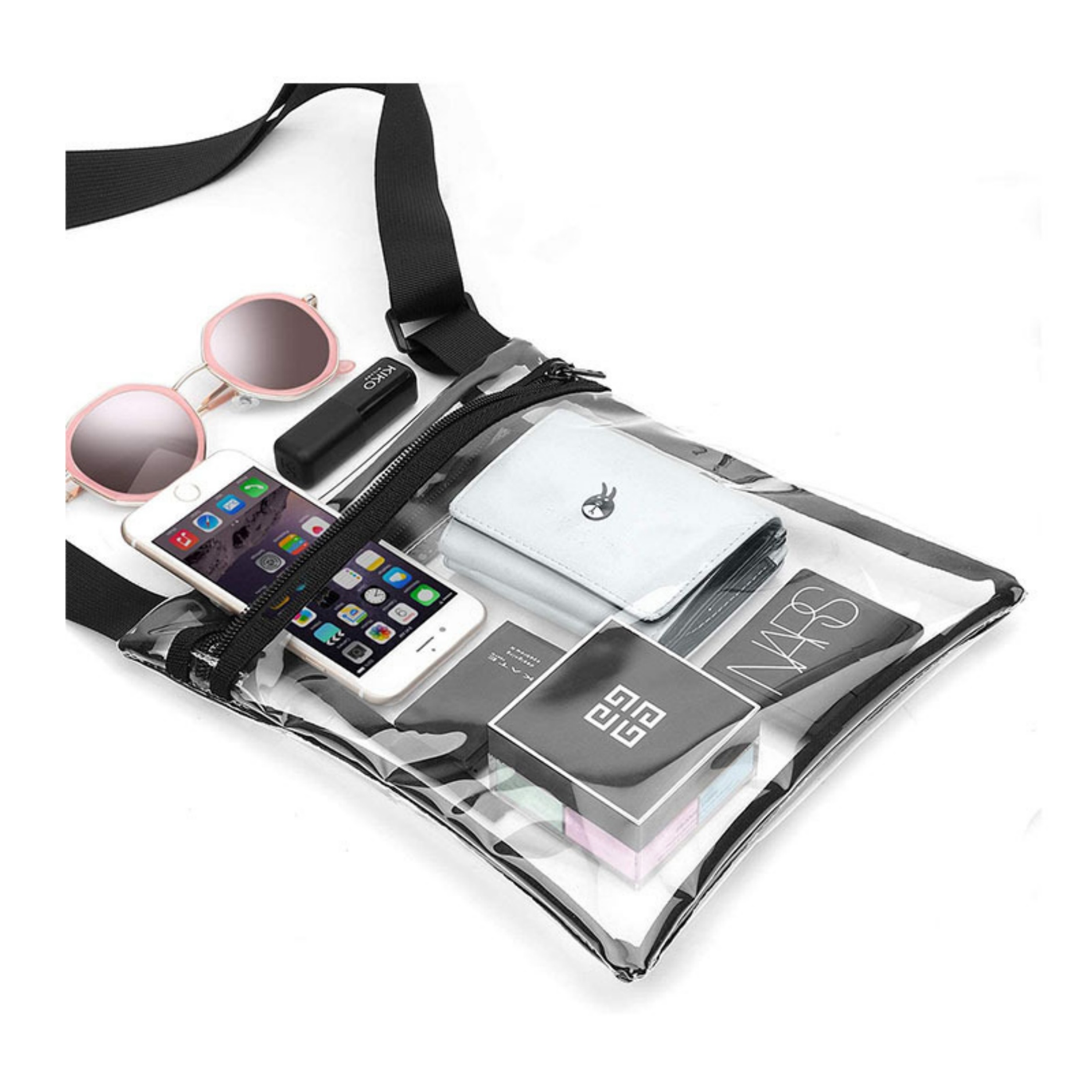 Stadium Approved TPU Clear Crossbody Bag 5