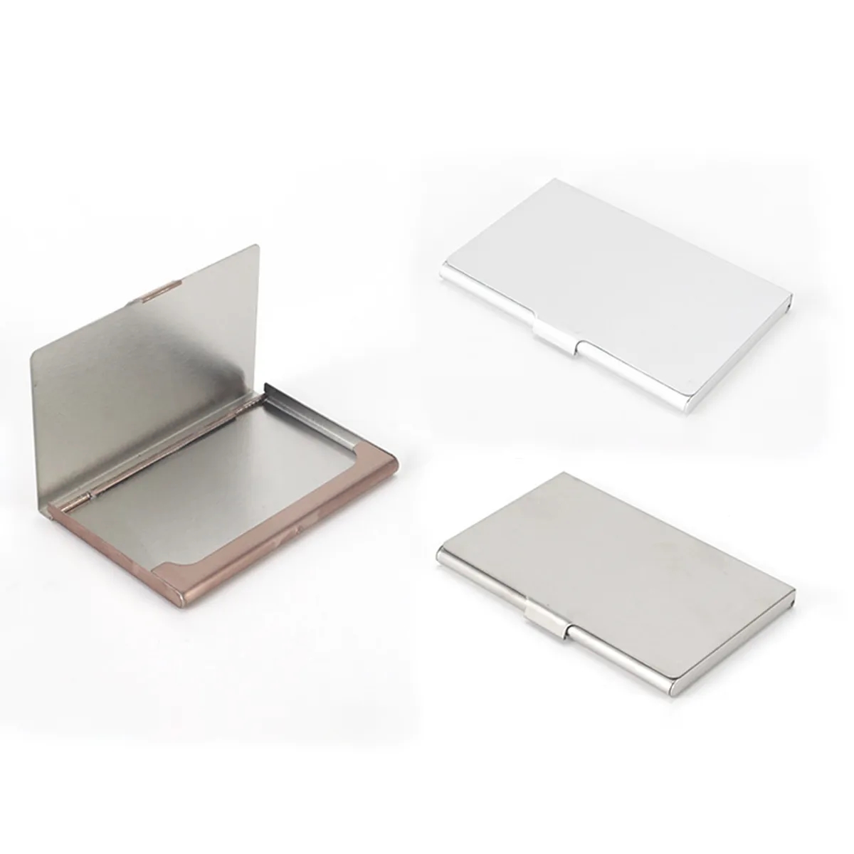 Aluminum Business Folder Credit Card Box Holder Unisex 3