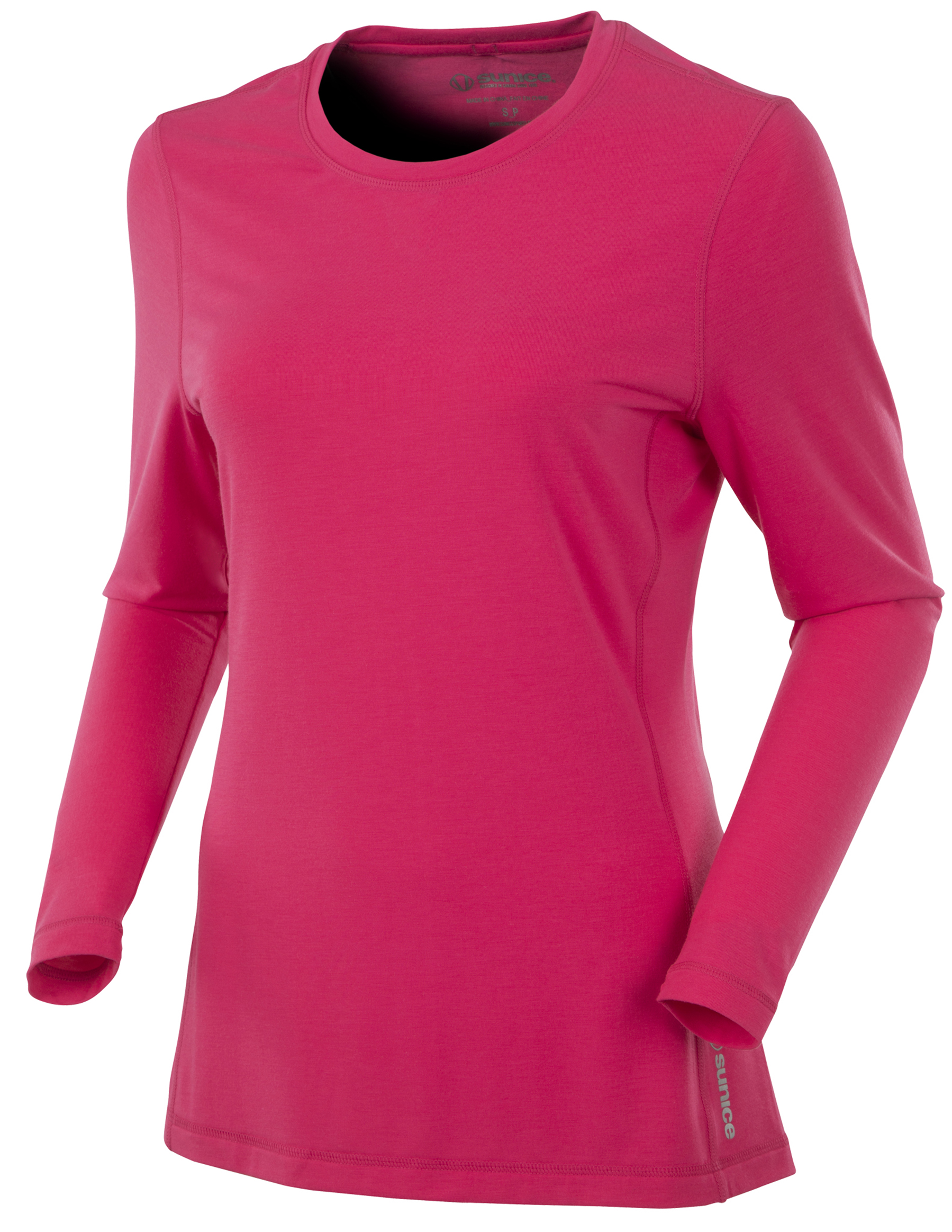 Sunice Ladies Greer Long Sleeve Soft Touch T-Shirt 2