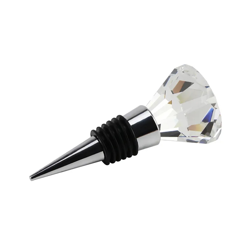 Crystal Diamond Wine Bottle Stopper 4