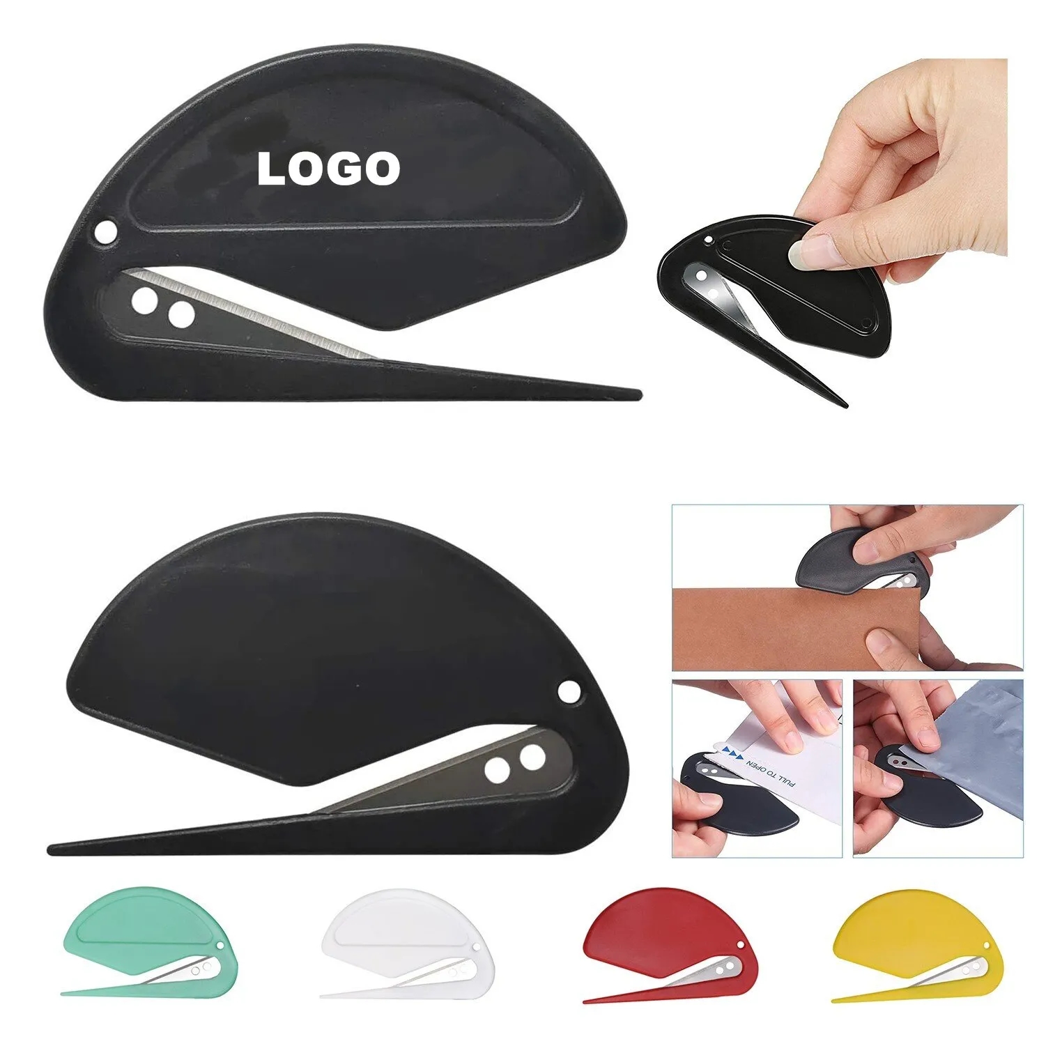 Jumbo Size Oval Letter Opener, custom letter opener with logo imprint 1