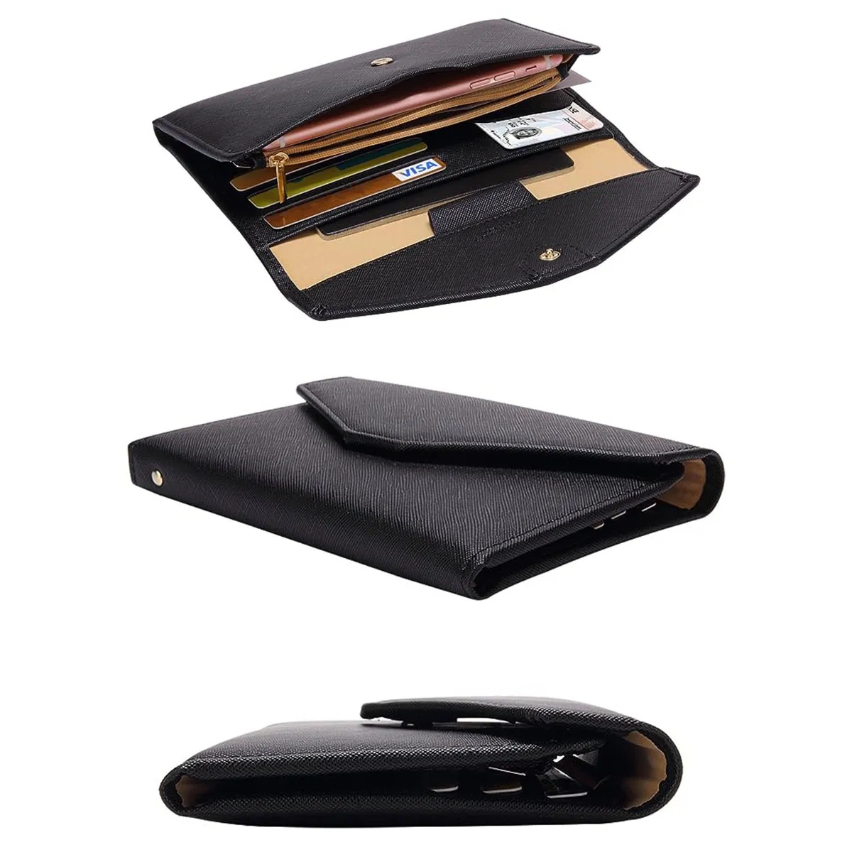 Mulitple RFID Passport Holder Travel Wallet 3