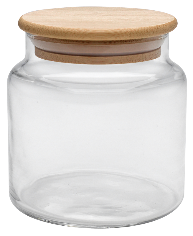 16 oz. Apothecary Jar with Bamboo Lid 4