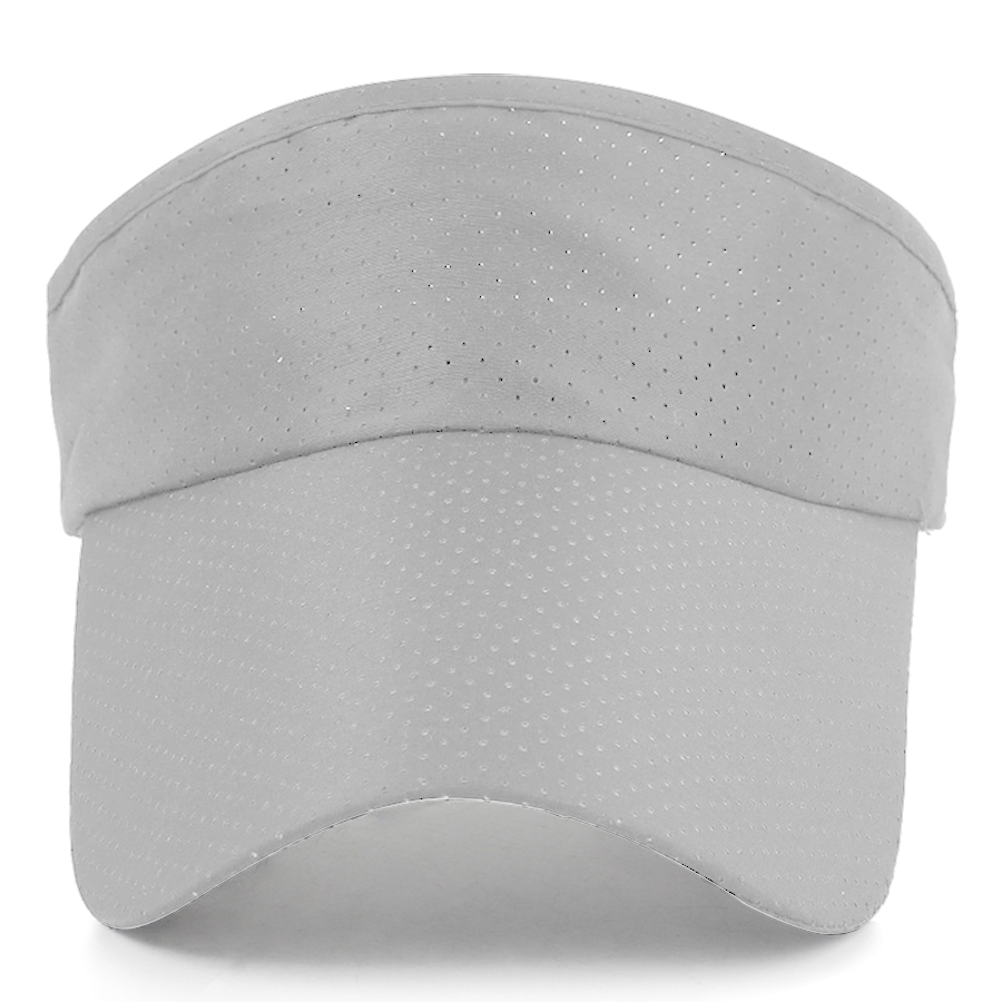 Stock Solid Color Perforated Polyester Visor 2