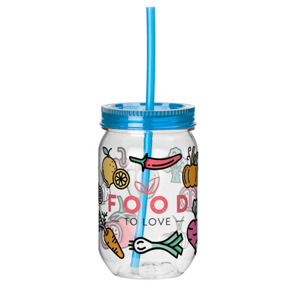 Fiesta Mason Jar Tumbler - 22 Oz. 24