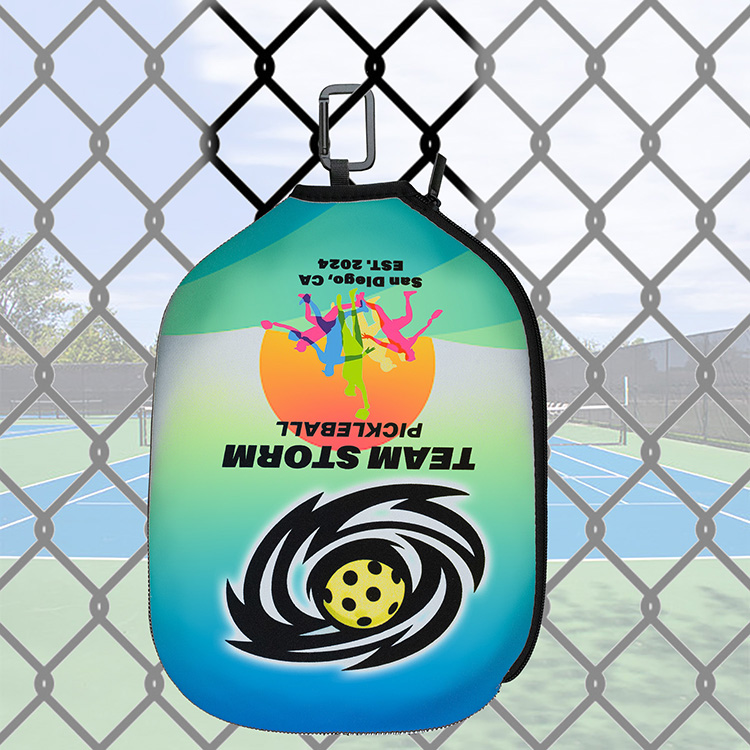 THE KITCHEN" Two-Pocket Pickleball Paddle Cover 16