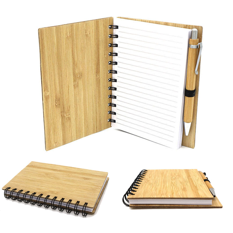 B6 Bamboo Journal With Pen 3