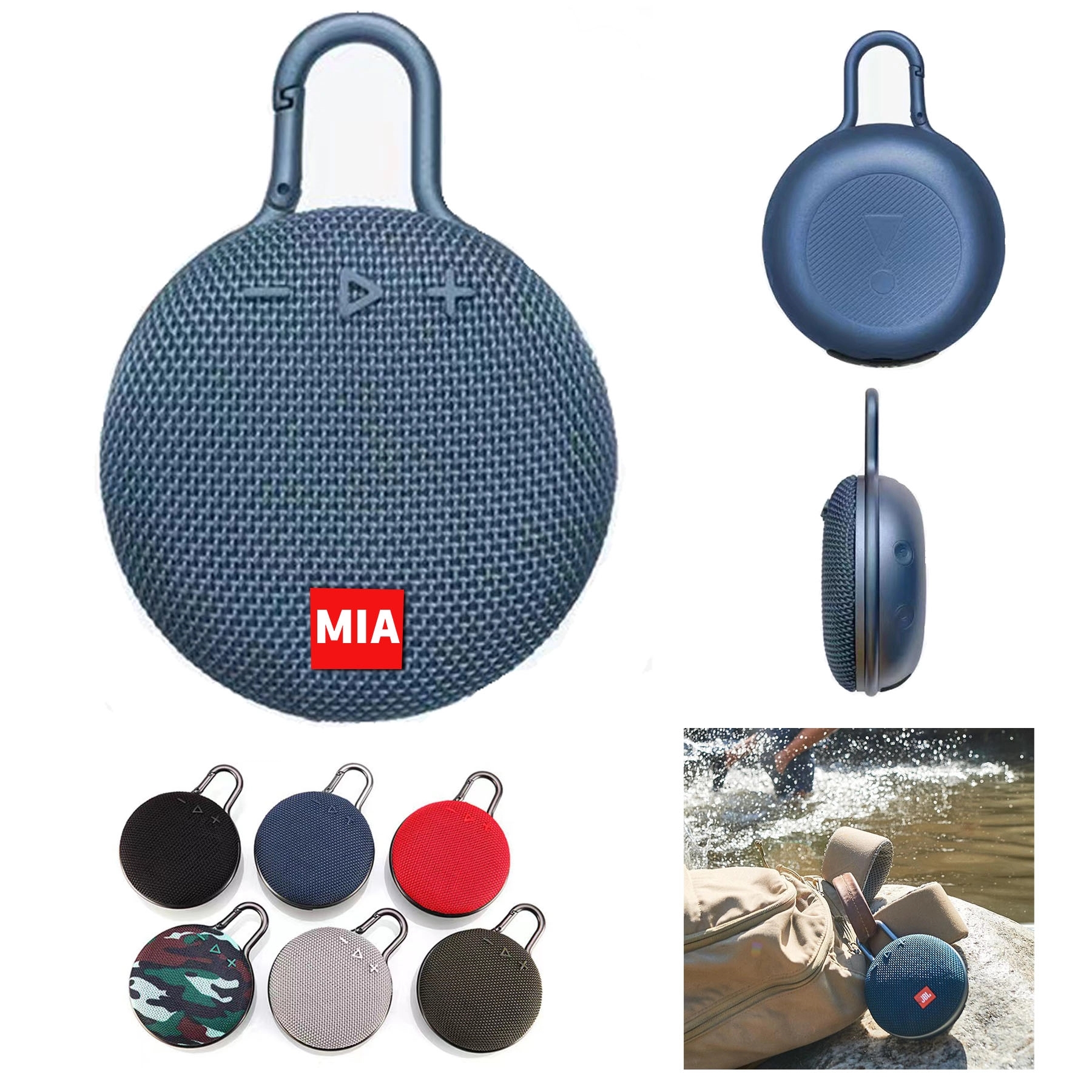Portable Waterproof Bluetooth Speaker 1