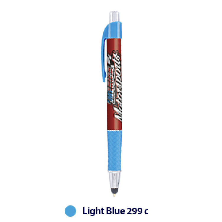 Top Flight Plastic Pen (Full Color Imprint) 3