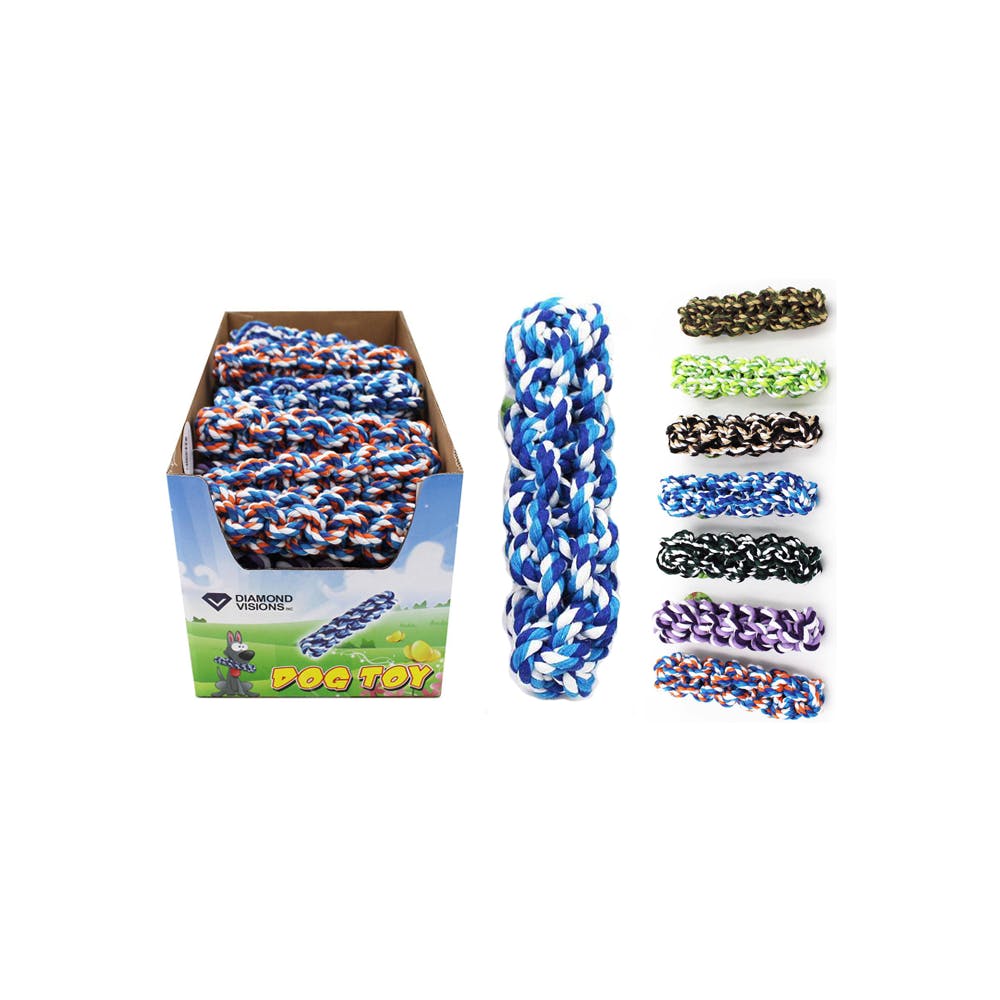 Dog Rope Sticks Assorted 7" 2