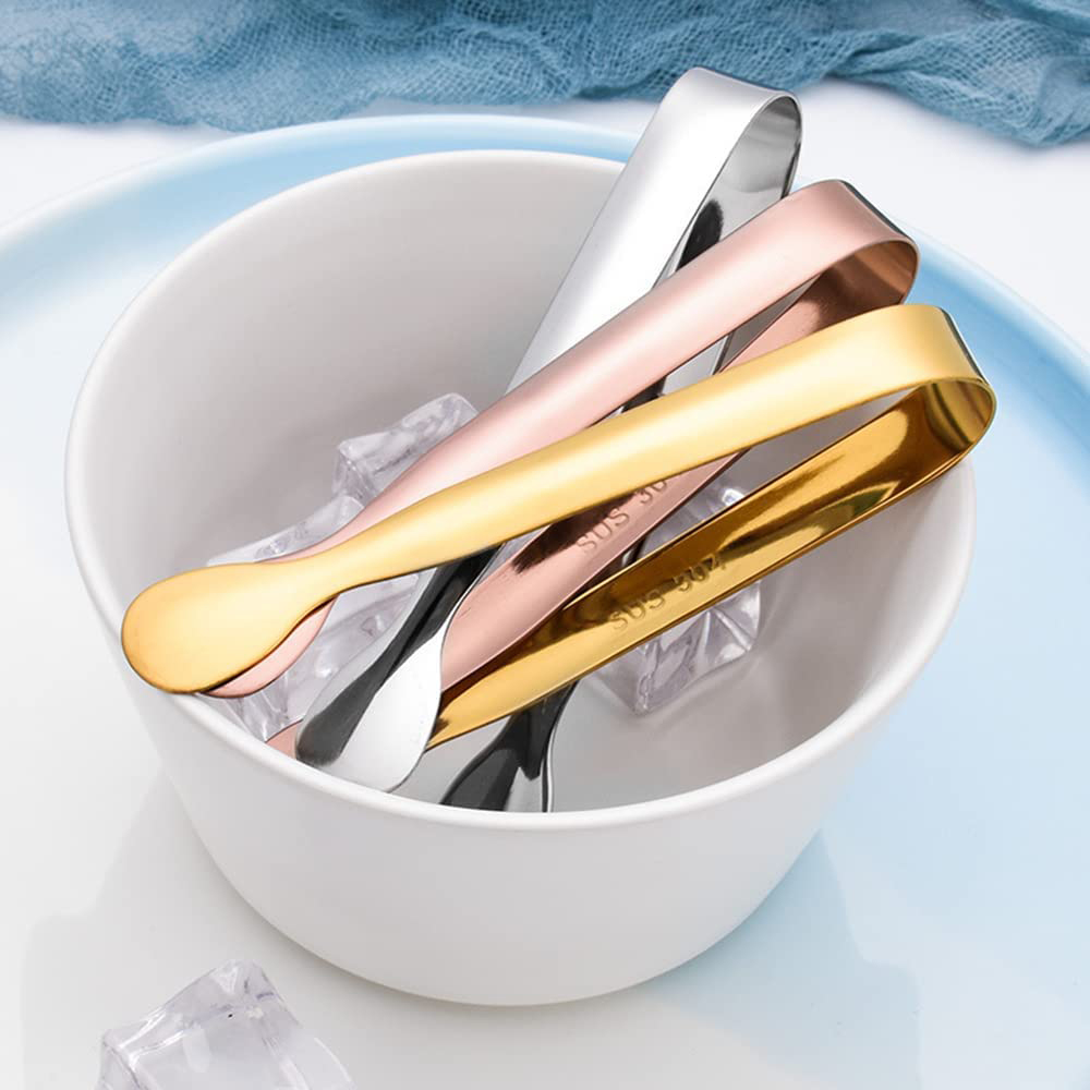 Stainless Steel Mini Serving Tongs 4