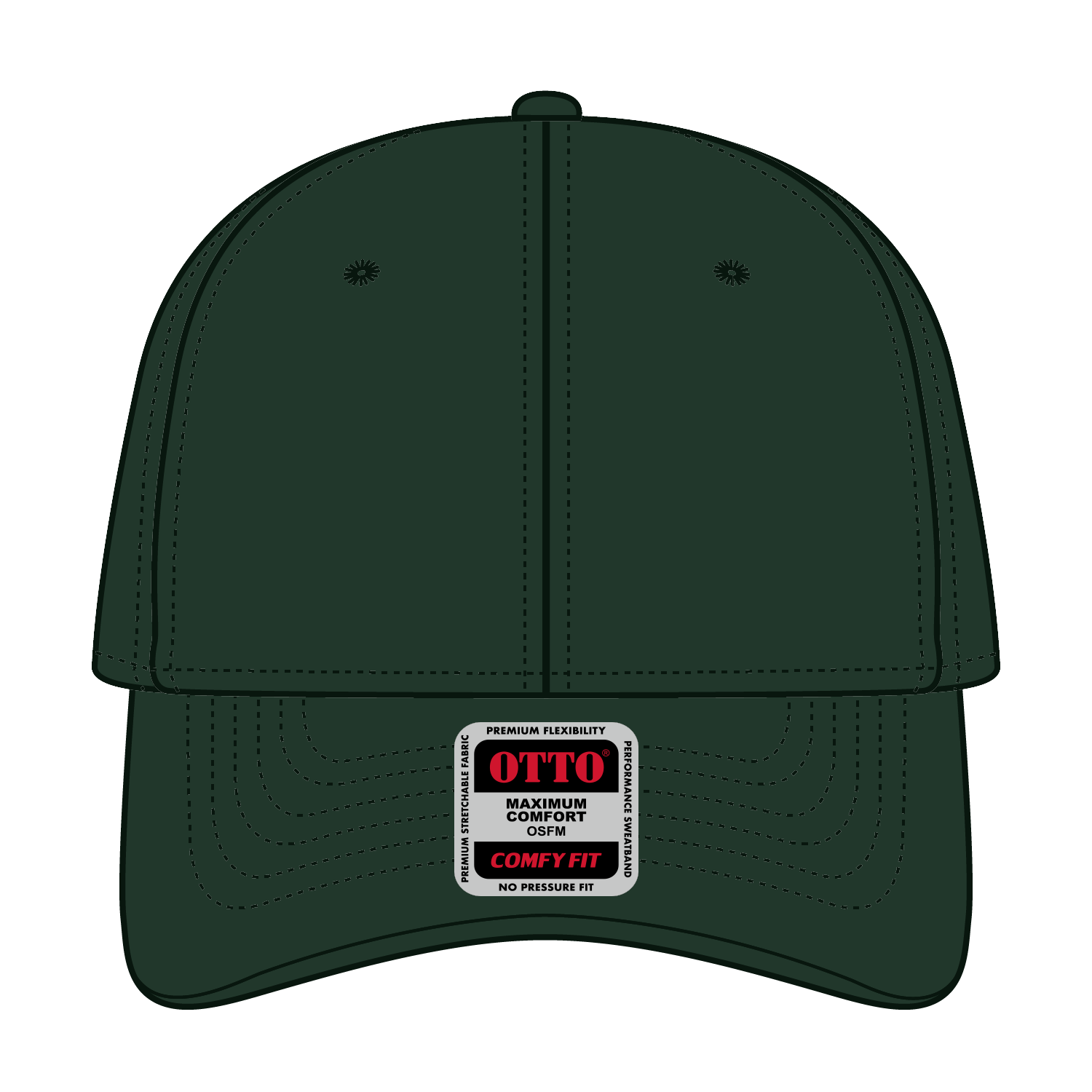 OTTO CAP® OTTO COMFY FIT® 6 Panel Low Profile Baseball Cap 20