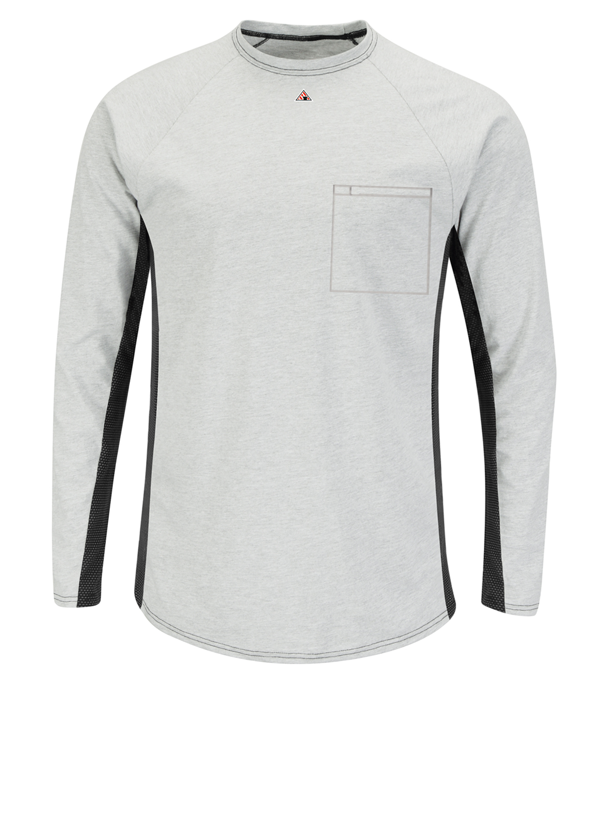 Bulwark - Men's Flame-Resistant Concealed Chest Pocket Long Sleeve Base Layer Shirt 1