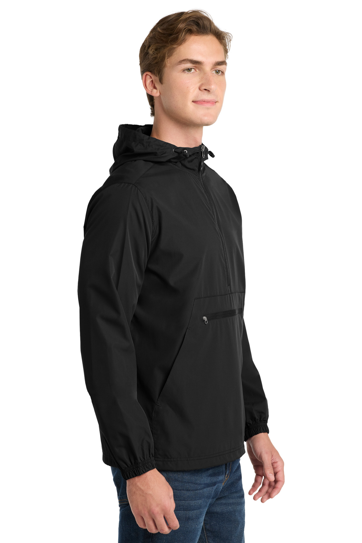 Sport-Tek Packable Anorak. JST66 1