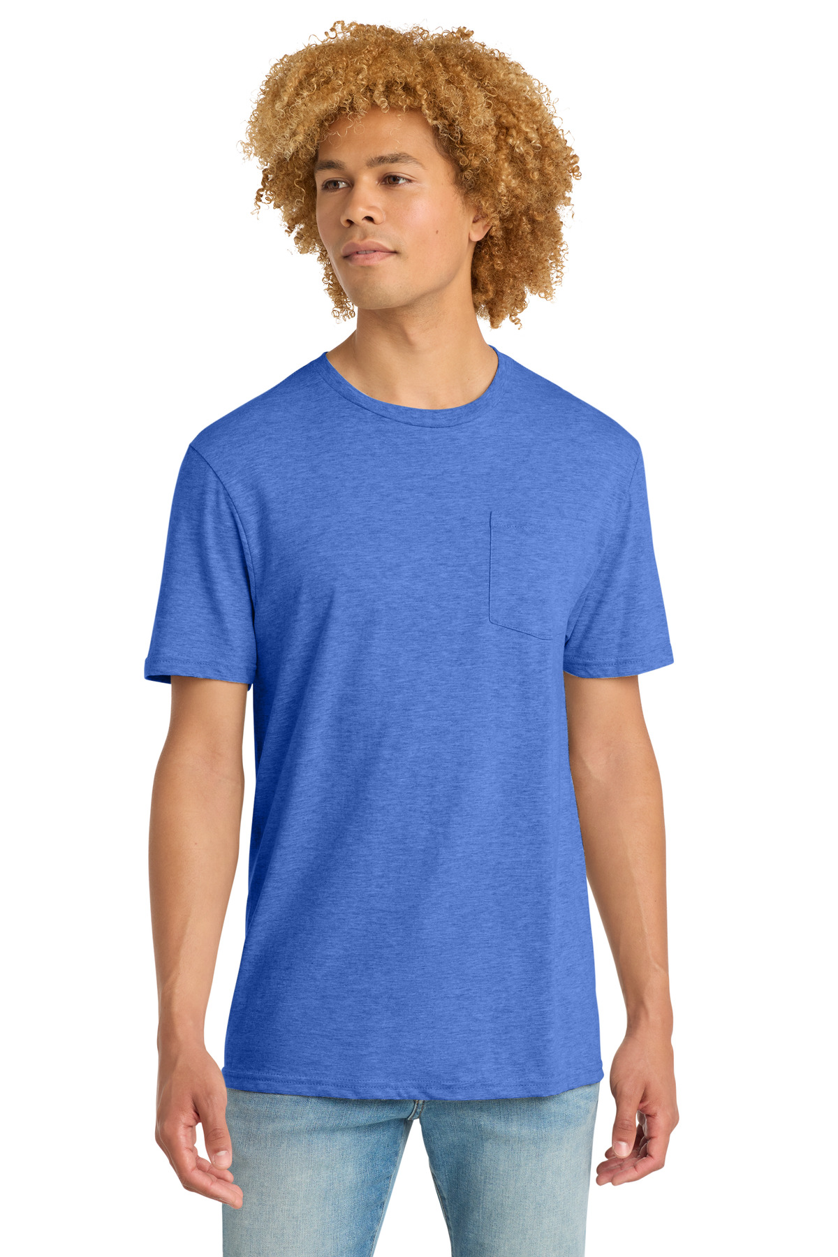 District Very Important Tee with Pocket. DT6000P 17