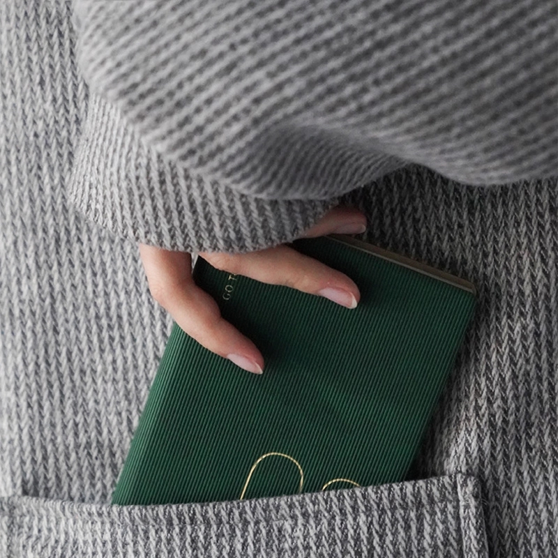 PU Leather A7 Business Travel Journal Pocket Notebook 4