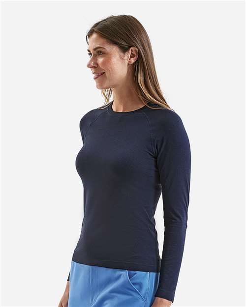 Women's Unstoppable Long Sleeve Fresh Underscrub Base Layer T-Shirt - NN370 15