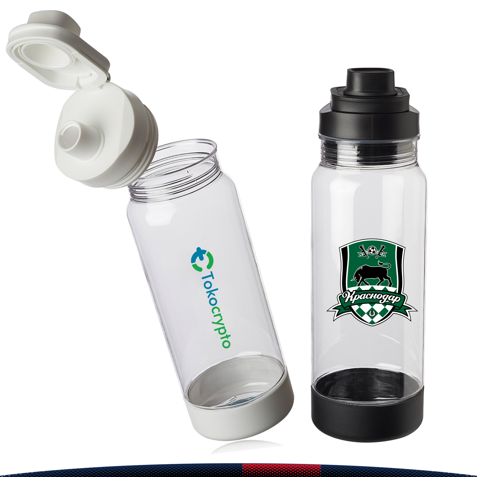 40 oz. Metill Wide Mouth Plastic Water Bottle 2
