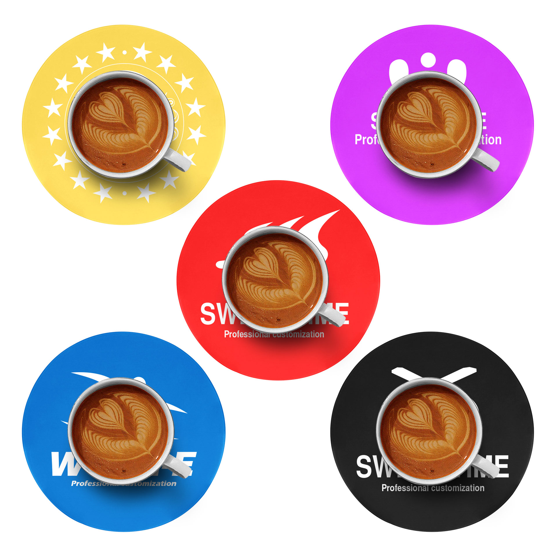 PVC Heat Insulation Coasters 2