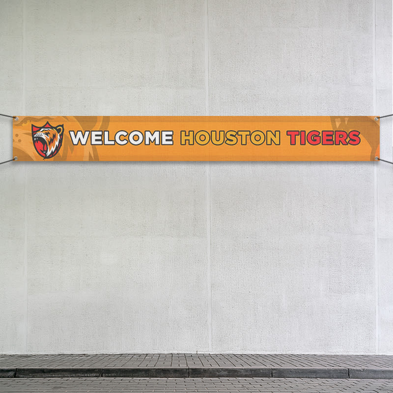 Custom 2' X 16' Mesh Banners 5
