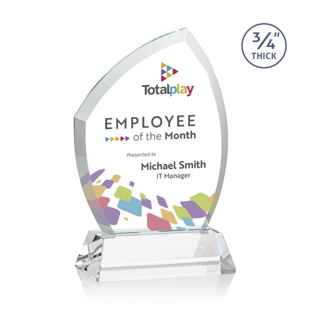 Daltry VividPrint™ Award on Newhaven Base - Clear 6