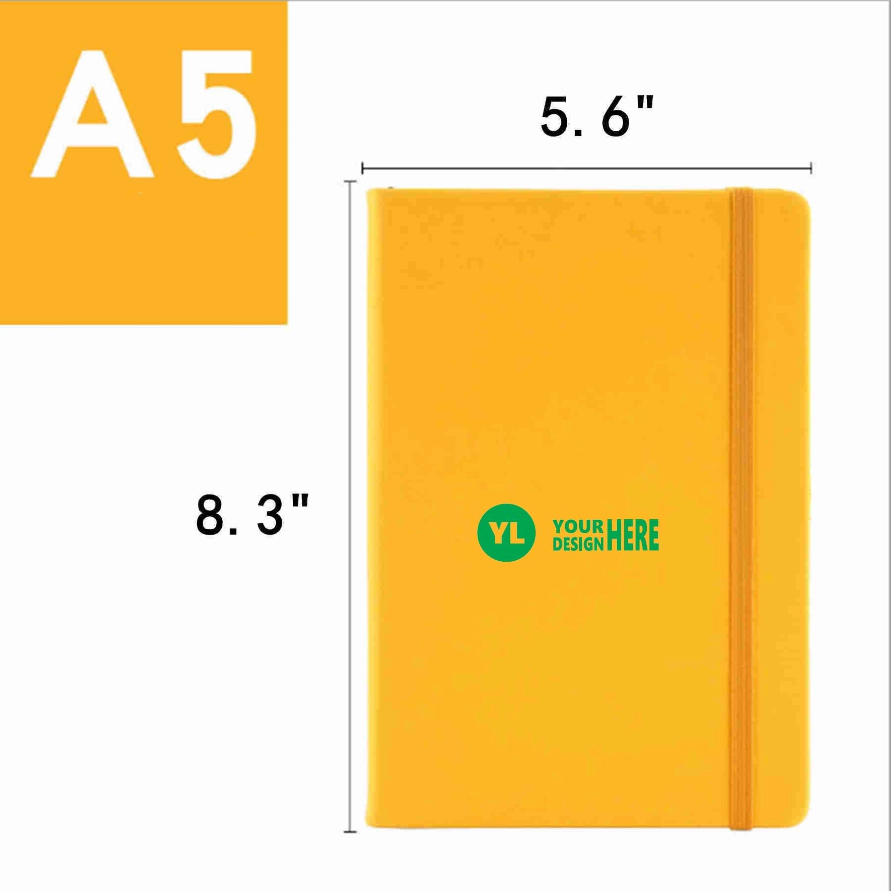 A5 PU Leather Journal Notebook MOQ50 10
