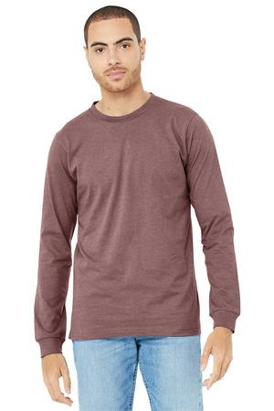 BELLA+CANVAS® Unisex Heather CVC Long Sleeve Tee 23