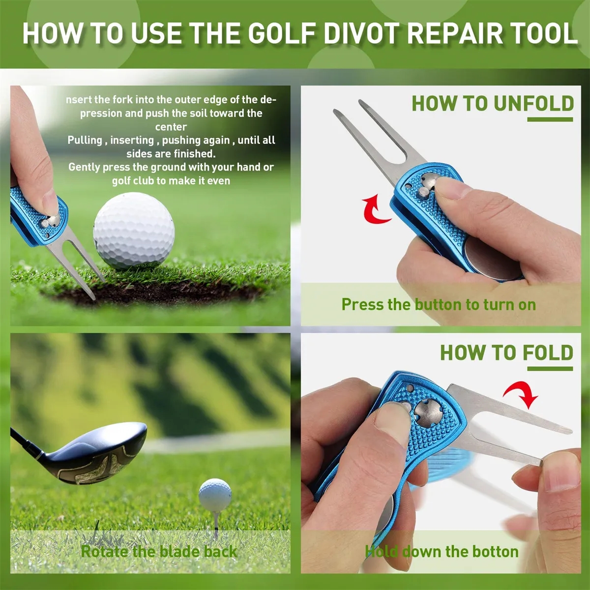 Divot Tool With Ball Marker 5