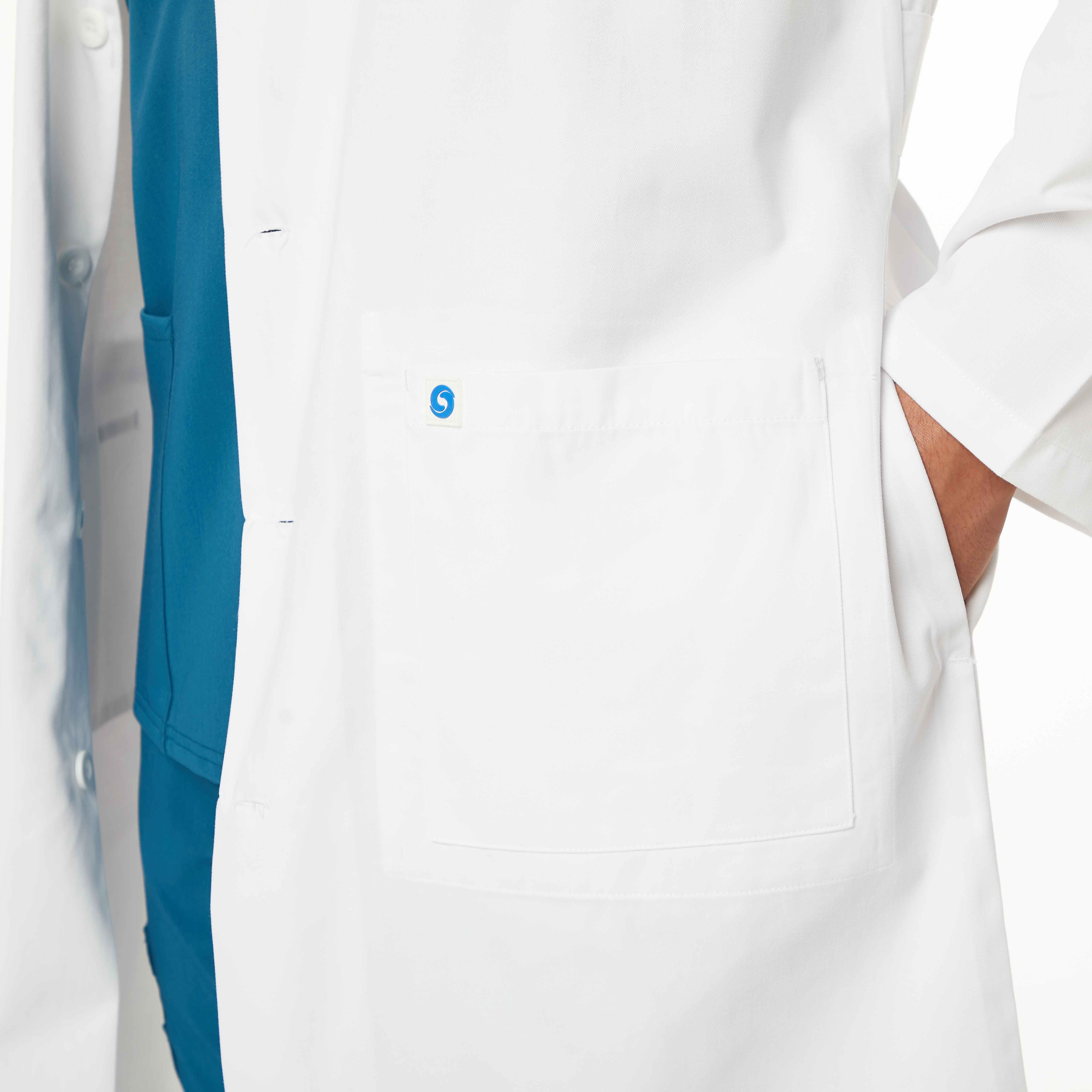 44" Twill Antimicrobial Lab Coat 13