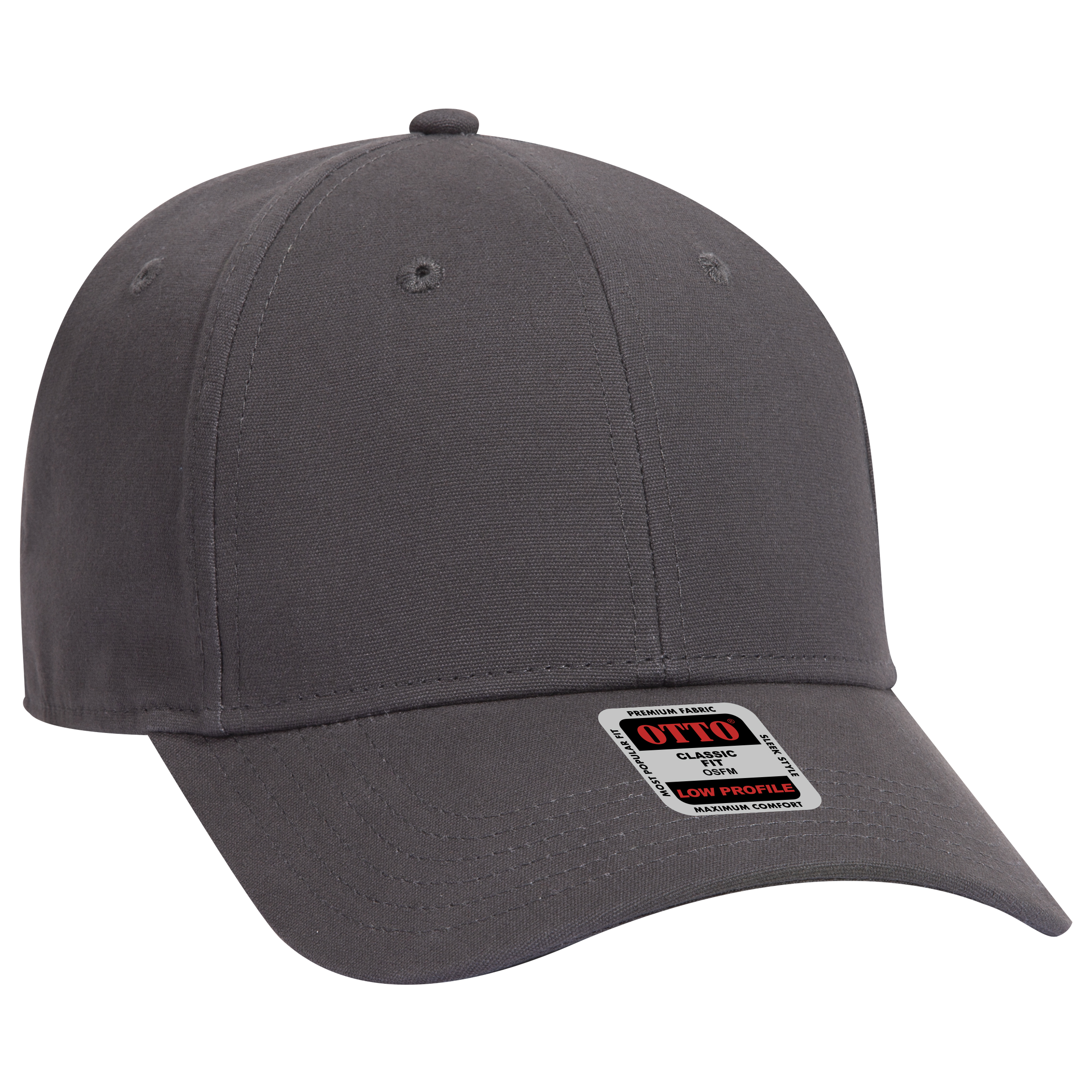 OTTO CAP® 6 Panel Low Profile Baseball Cap 2