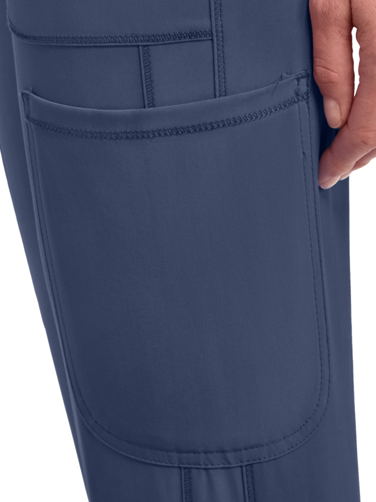 Infinity - Women's 6- Pocket Mid Rise Tapered Leg Pant 27