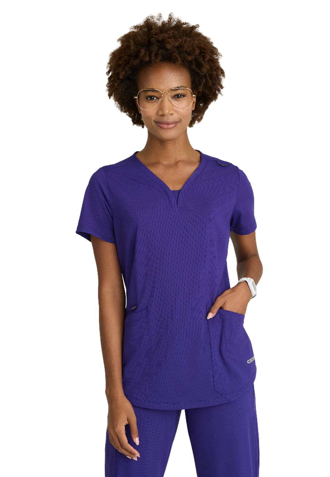 Skechers Slip-Ins - Women's Three-Pocket V-Neck Serene Scrub Top 32