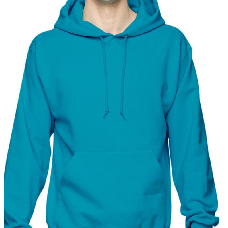 Jerzees 8 Oz 50/50 Adult NuBlend Fleece Pullover Hooded Sweatshirt 33