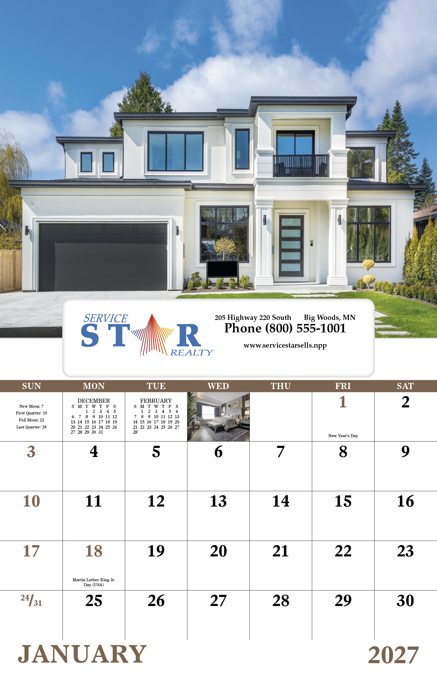 Good Value™ Welcome Home - Window Calendar 21