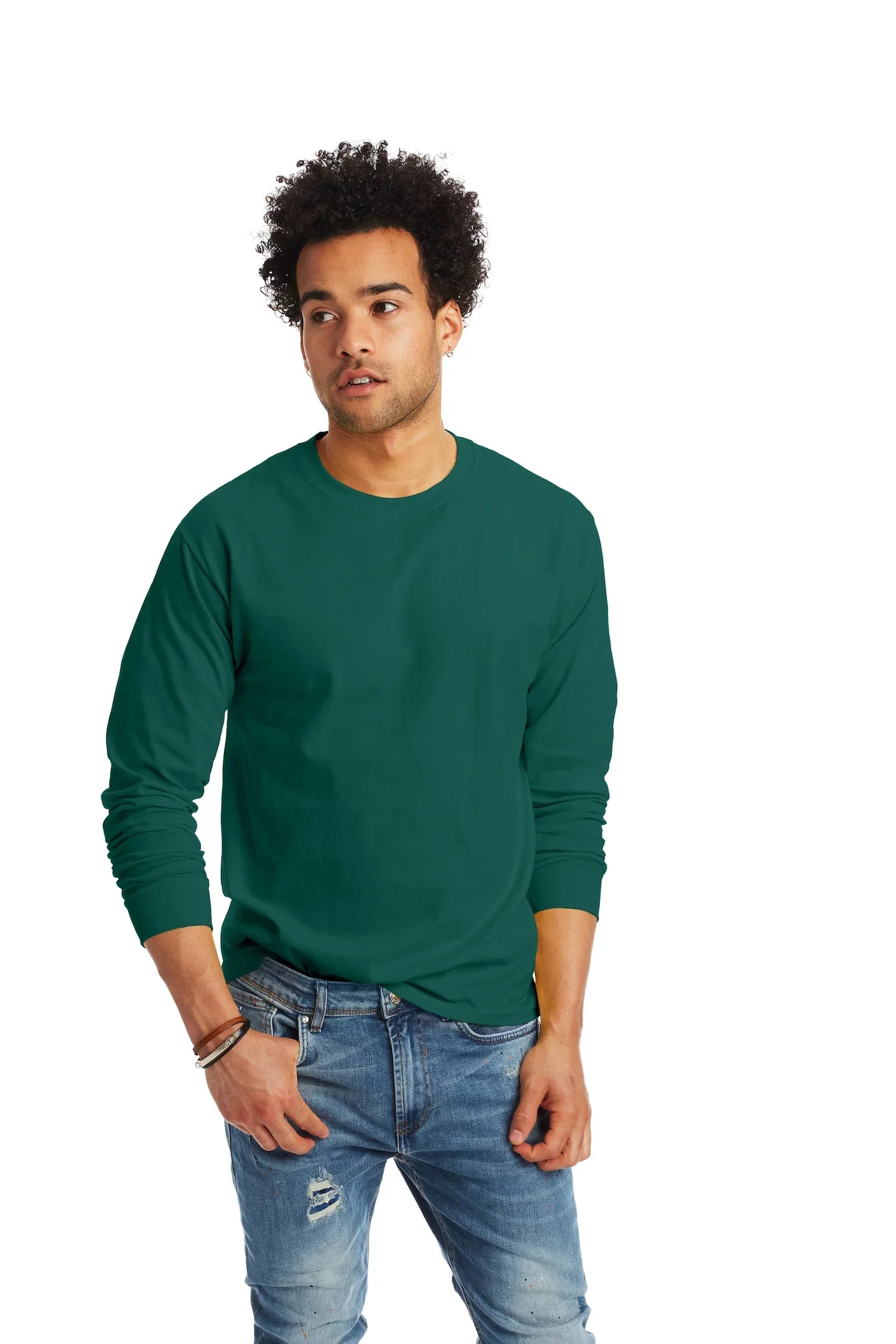 Hanes Authentic-T Long-Sleeve T-Shirt 2