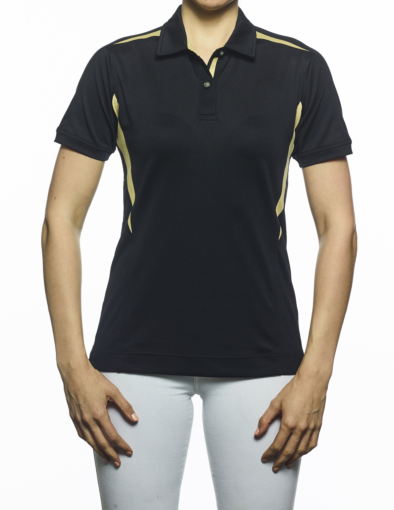Ladies Caliber Color Block Polo Shirt 18