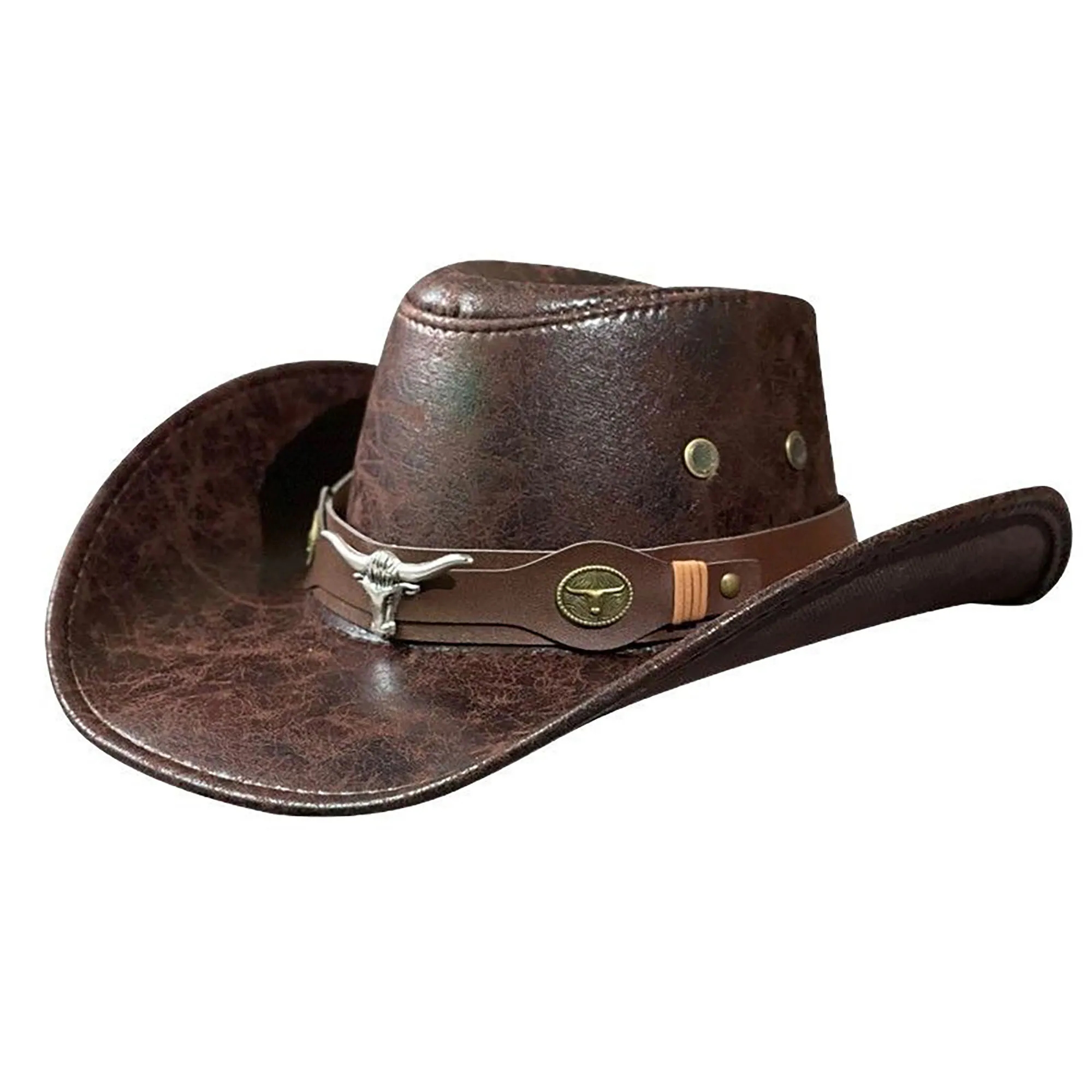 COWBOY HATS With Logo For Wilderness,Hunting,Travel,Western 5