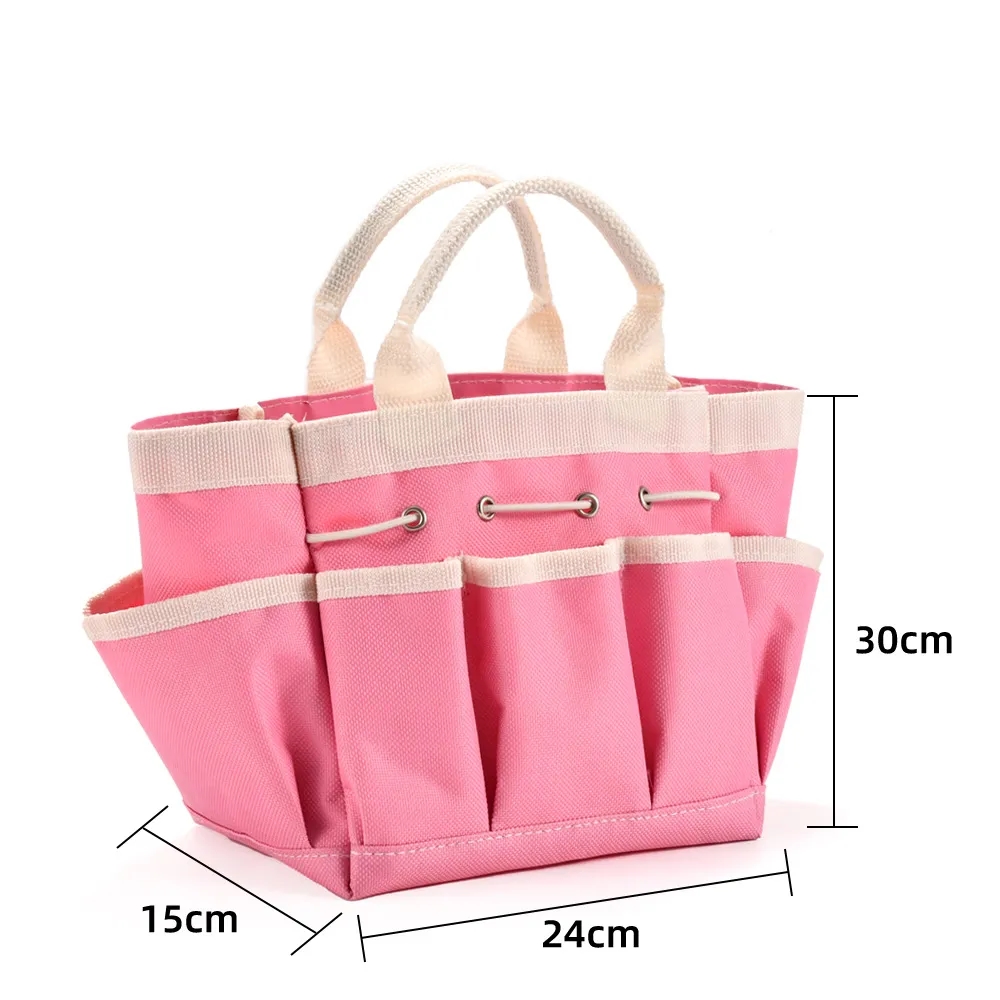 Multi Pockets Garden Tote Bag, custom tote bag with logo imprint 3
