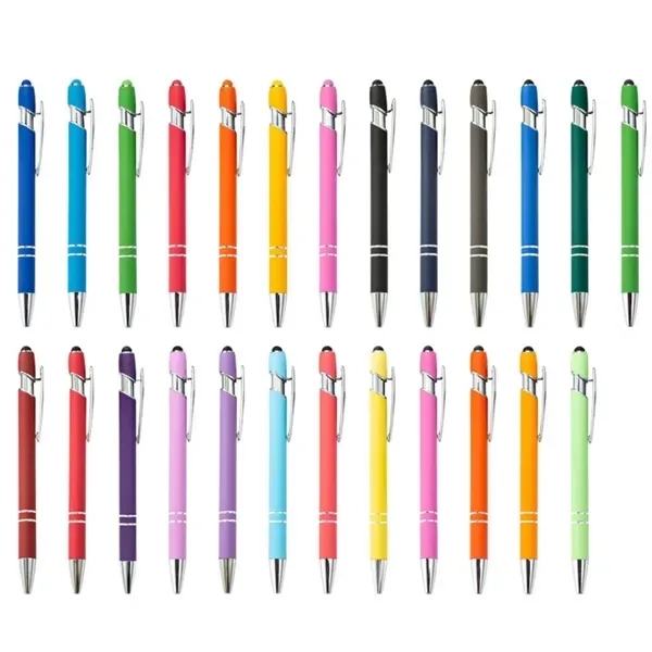 Aluminum Retractable Stylus Pen with Smooth Writing 15