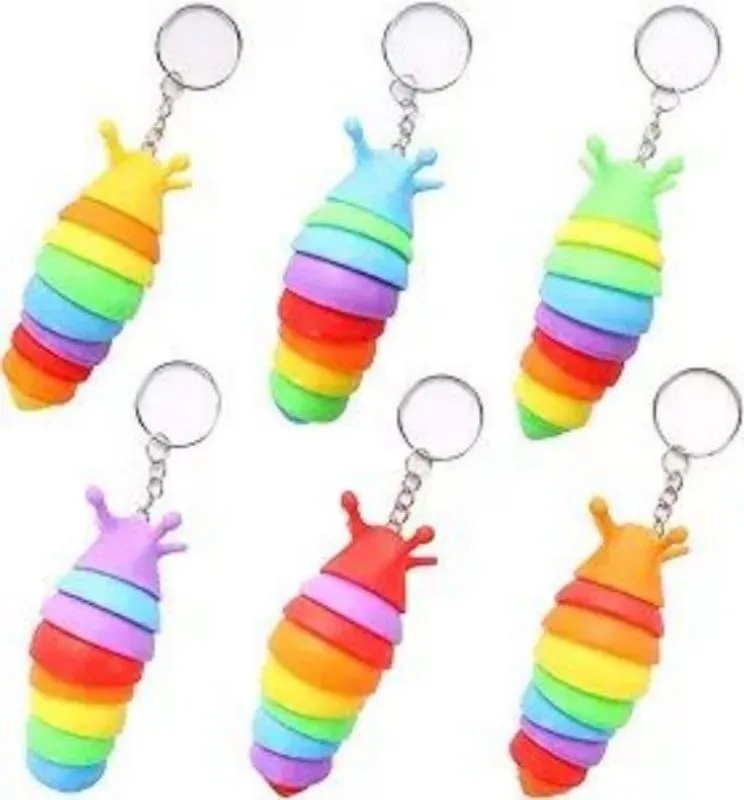 fidget slug keychain toys 3