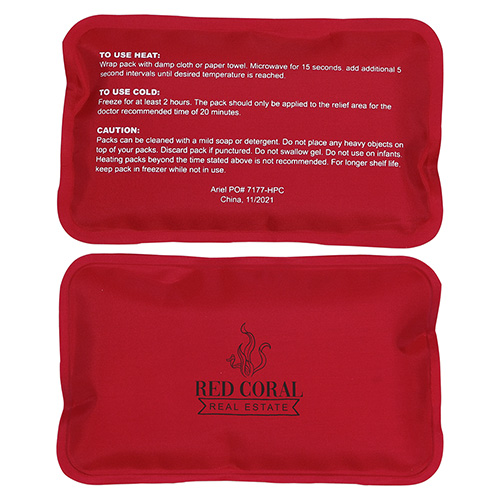 Rectangle Nylon-Covered Hot/Cold Pack 12