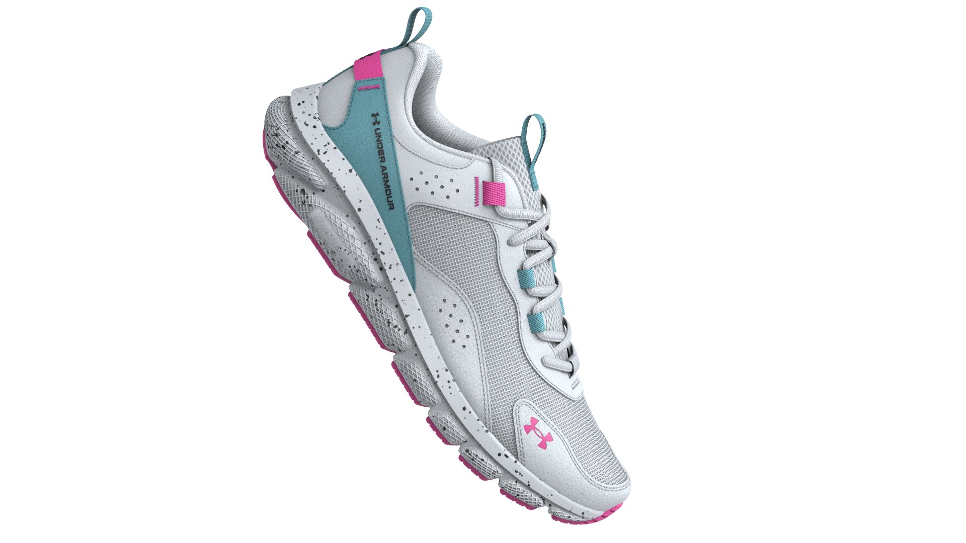 UA Charged Verssert Speckle Women's Running Shoes 7
