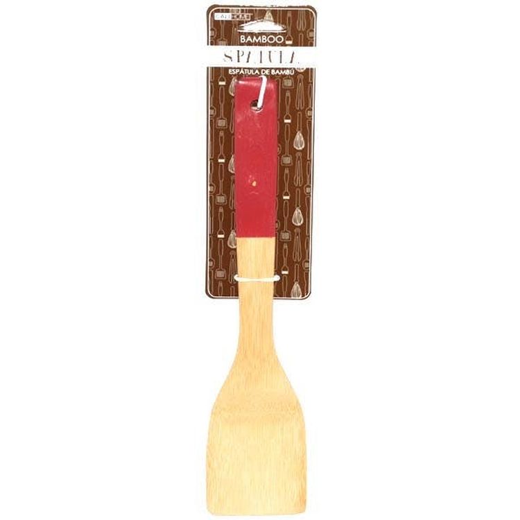 Bamboo Spatulas - Red 2